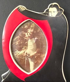 Bill Obbagy framed picture in a Japanese made Dracula frame