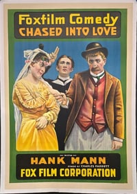 Chased Into Love - One Sheet