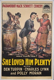 She Loved Him Plenty - One Sheet
