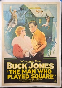 The Man Who Played Square - One Sheet