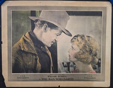 The Man Who Dared - Half Sheet