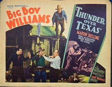Thunder Over Texas - Half Sheet