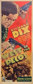 West of the Pecos - Insert