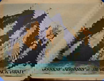 The Black Pirate - Half Sheet