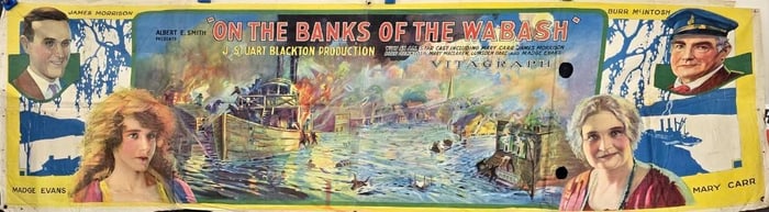 On the Banks of the Wabash & Call of the Wild - Two Sided Banner