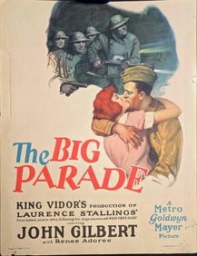 The Big Parade - Window Card