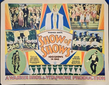 Show of Shows - Half Sheet