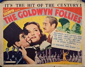 The Goldwyn Follies - Half Sheet