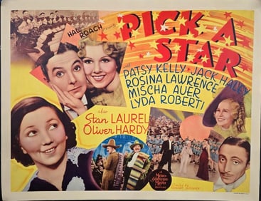 Pick a Star - Two different Half Sheet