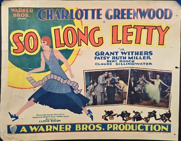 So Long Letty - Half Sheet