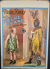 Le Negre Blanc - One Sheet