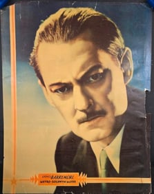 Lionel Barrymore - Portrait Half Sheet