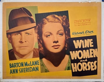 Wine, Women, and Horses - Half Sheet