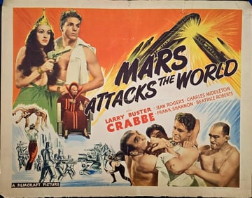 Mars Attacks the World - Half Sheet