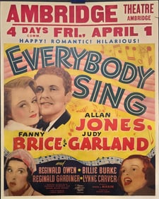 Everybody Sing - Jumbo Window Card
