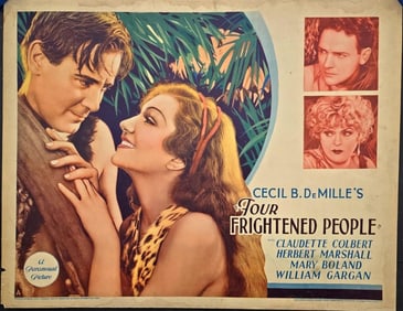 Four Frightened People - Half Sheet