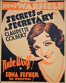 Secrets of a Secretary - Silk Screen Window Card