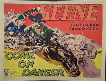 Come On Danger - Half Sheet