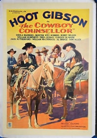 Cowboy Counsellor - One Sheet
