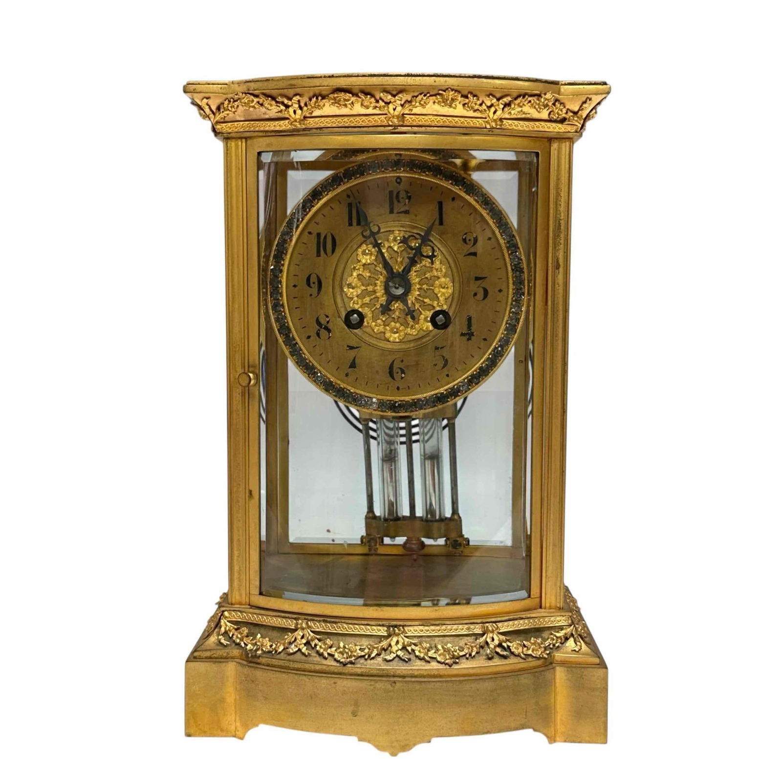 French Gilt Bronze Japy Freres Regulator Clock (1 of 20)