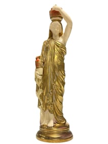 Royal Worcester Grecian Woman Water Carrier
