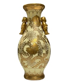 Early Gilt and Painted NIPPON Vase