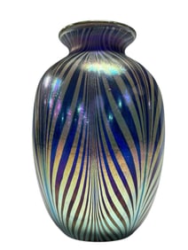 FENTON Art Glass Vase - Dave Fetty