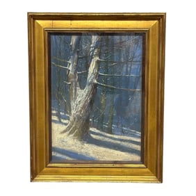 Albert George Handell (American, b. 1937) Winter Landscape
