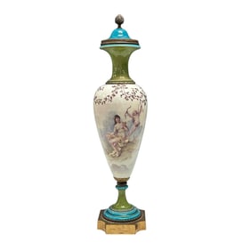 Tiffany and Co French Sevres Porcelain Urn