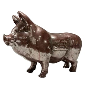National Sewer Pipe Co. Glazed Sewer Tile Advertising Pig