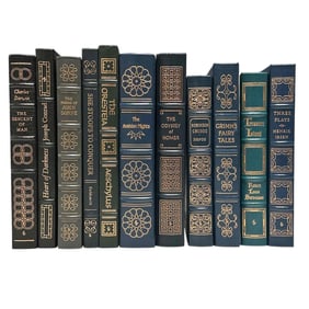Eleven (11) Leather Bound Books - Easton Press