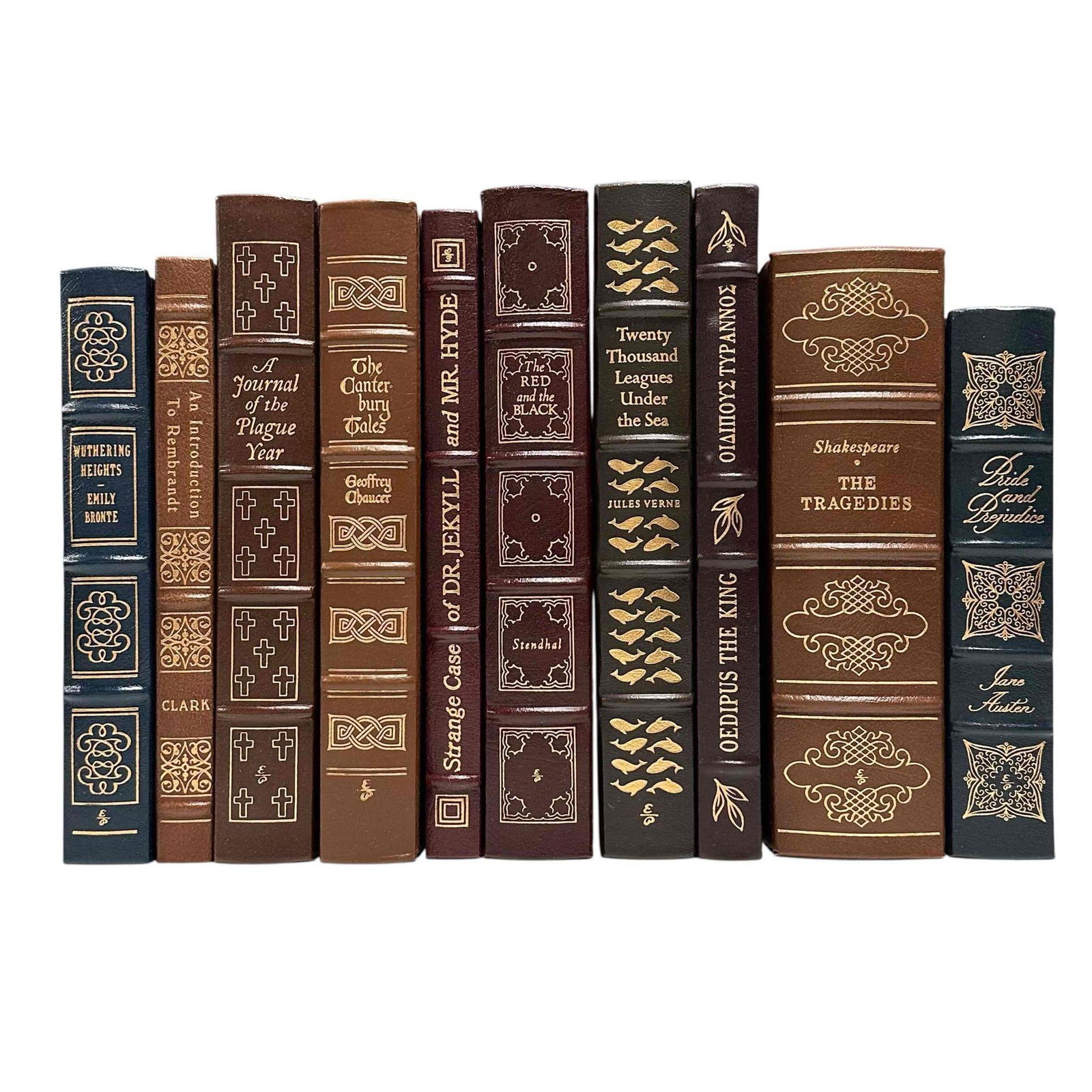 Ten (10) Leather Bound Books - Easton Press (1 of 20)