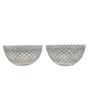 Two (2) Quality Crystal Bowls