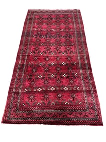 Hand Knotted Persian Region Semi Antique Carpet