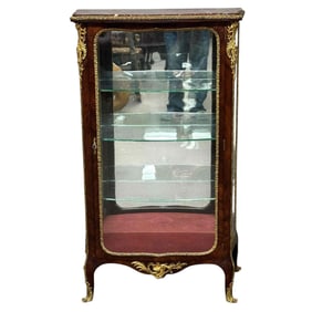 Louis XV Style Curio Vitrine