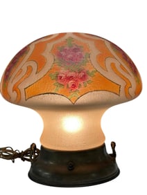 The Pittsburgh Lamp Brass & Glass Co. Mushroom Lamp