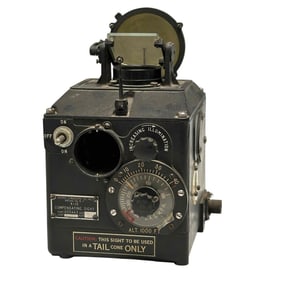 WWII USAAF AERIAL GUNNER K-10 COMPENSATING SIGHT