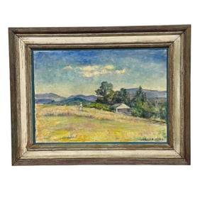 Jesse B. Jones (American, NY, OH, 1865-1944) Oil on Canvas