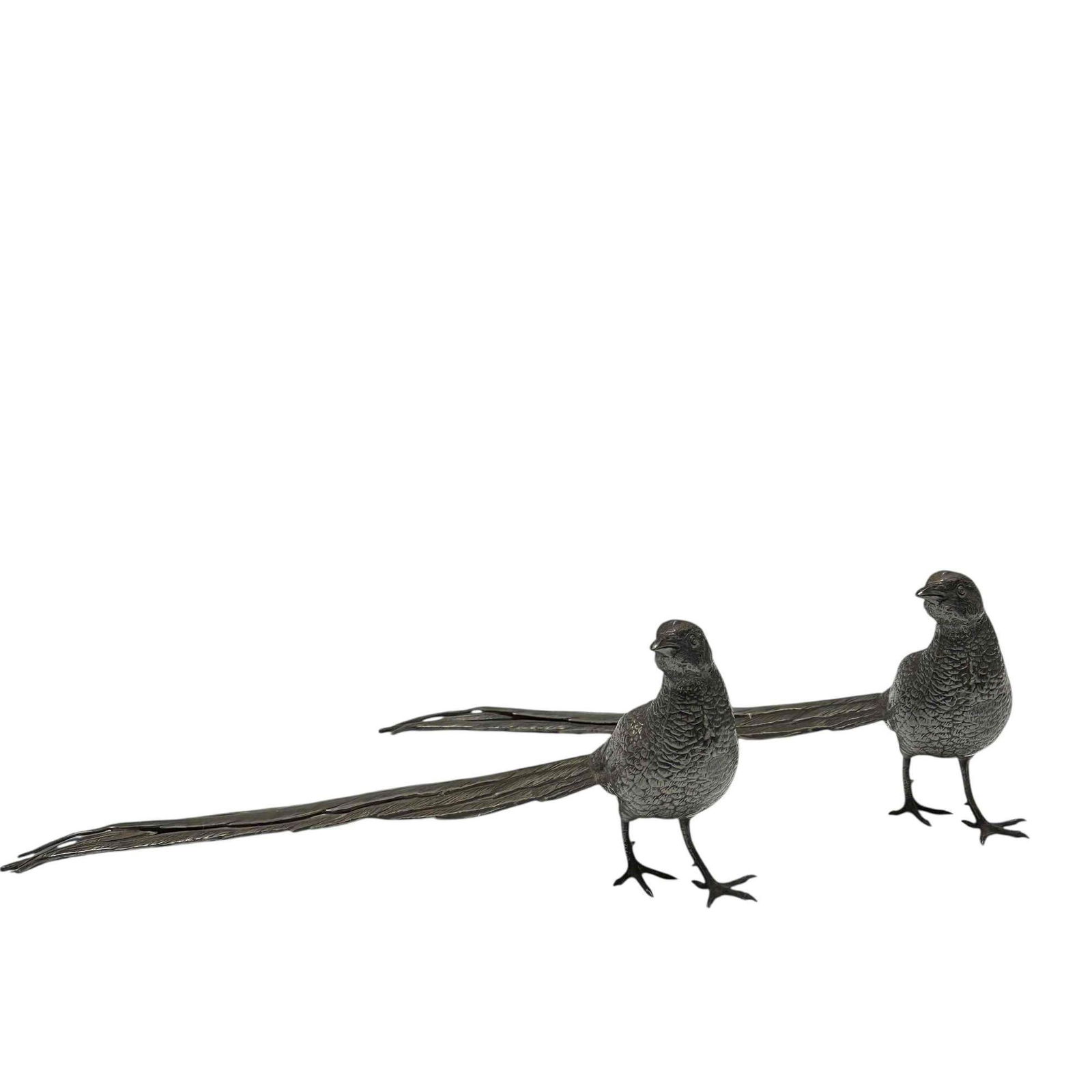 Jennings Brothers Silverplate Tabletop Pheasants (2) (1 of 19)