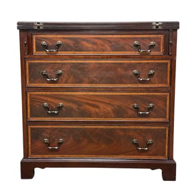 Unusual Flip Top Hepplewhite Style Chest by NAHON NY