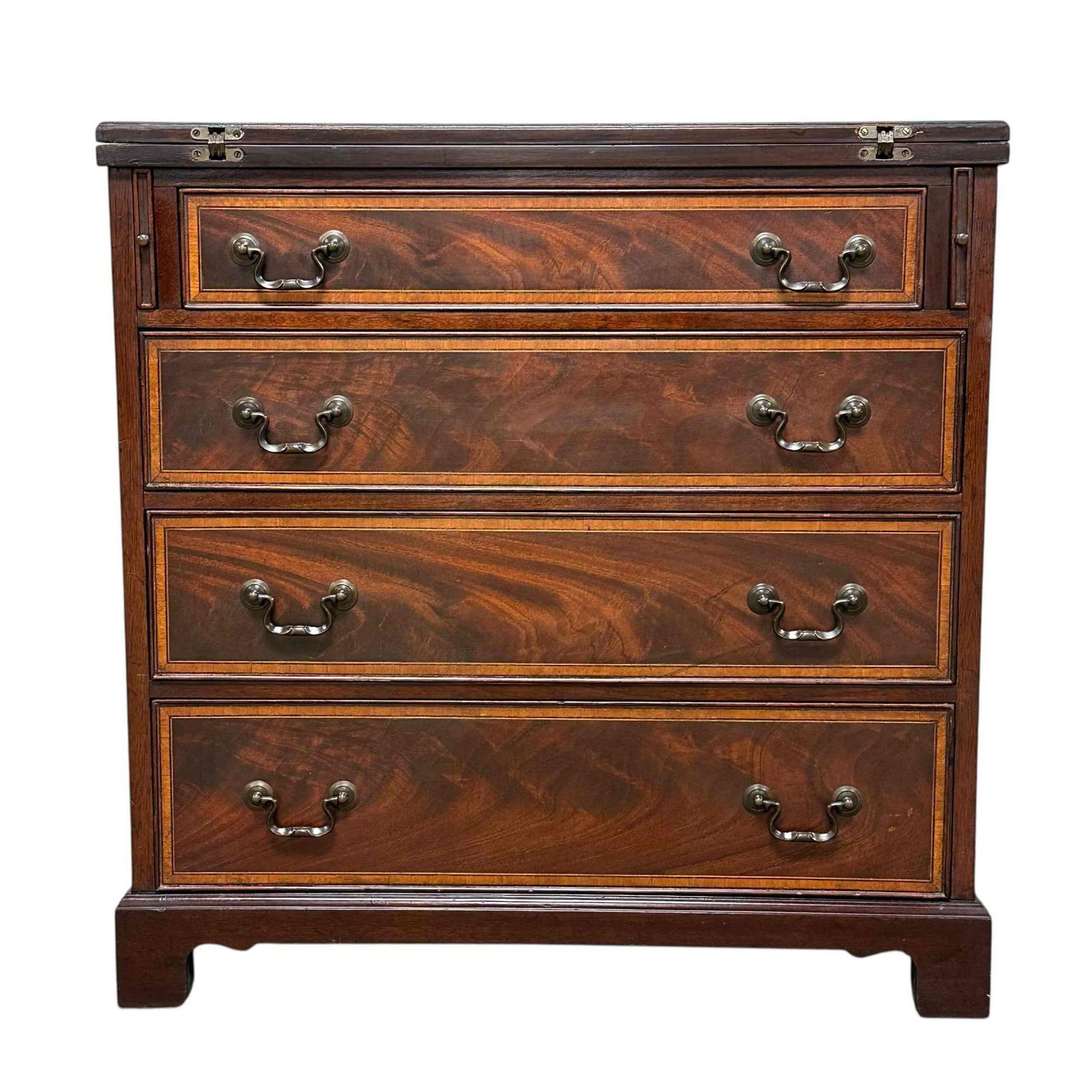 Unusual Flip Top Hepplewhite Style Chest by NAHON NY (1 of 20)