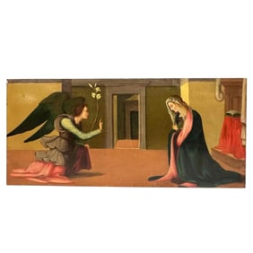 20th C The Cestello Annunciation Rendering after Botticelli