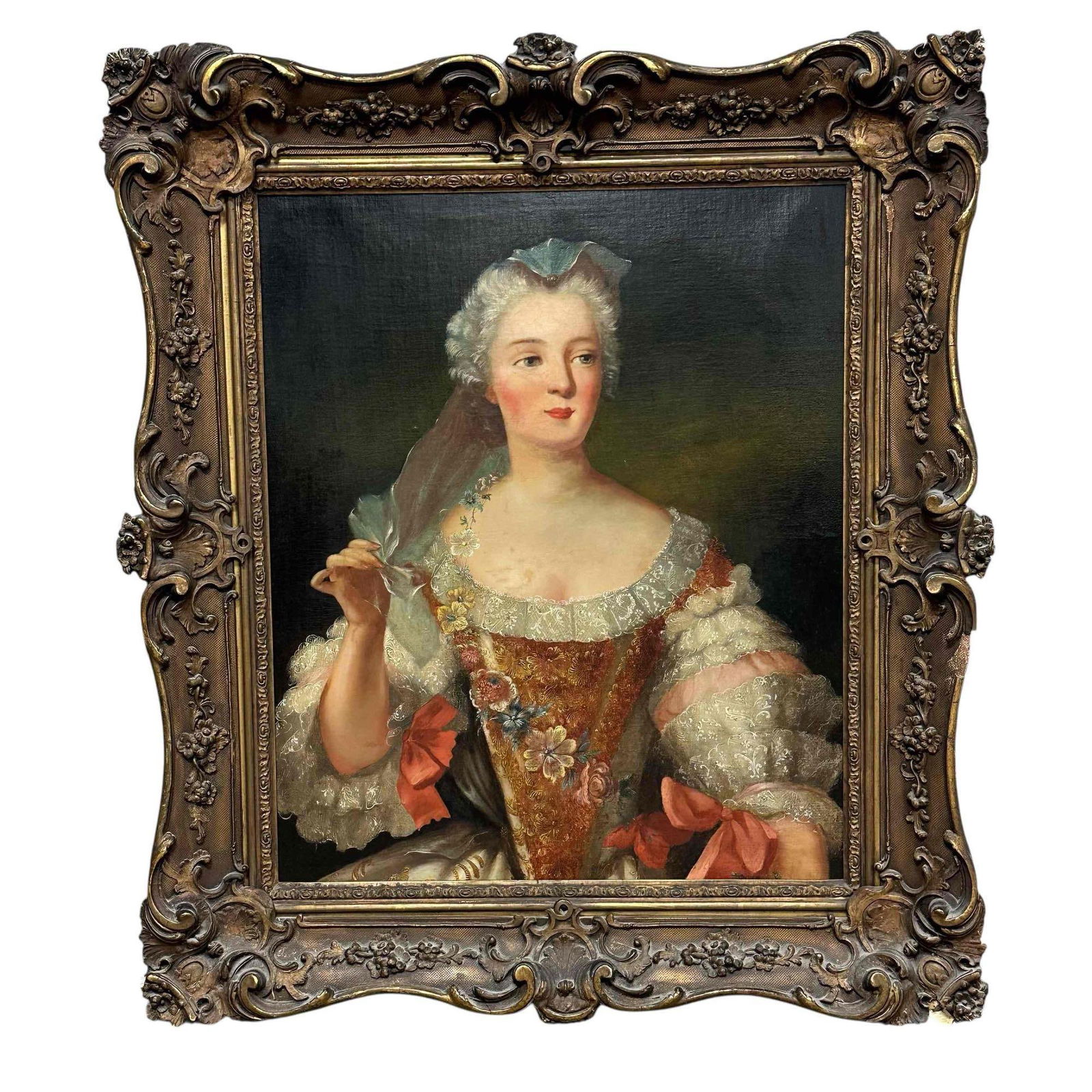 18th C. Oil Painting on Canvas after Jean-Marc Nattier (1 of 20)