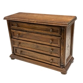 4-Drawer Miniature Italian Chest