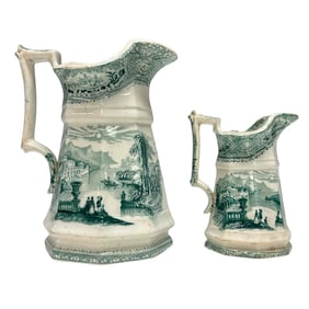 WEDGWOOD English Ironstone Pitcher and Creamer
