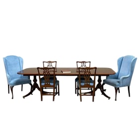 Colonial Williamsburg Mahogany Dining Set