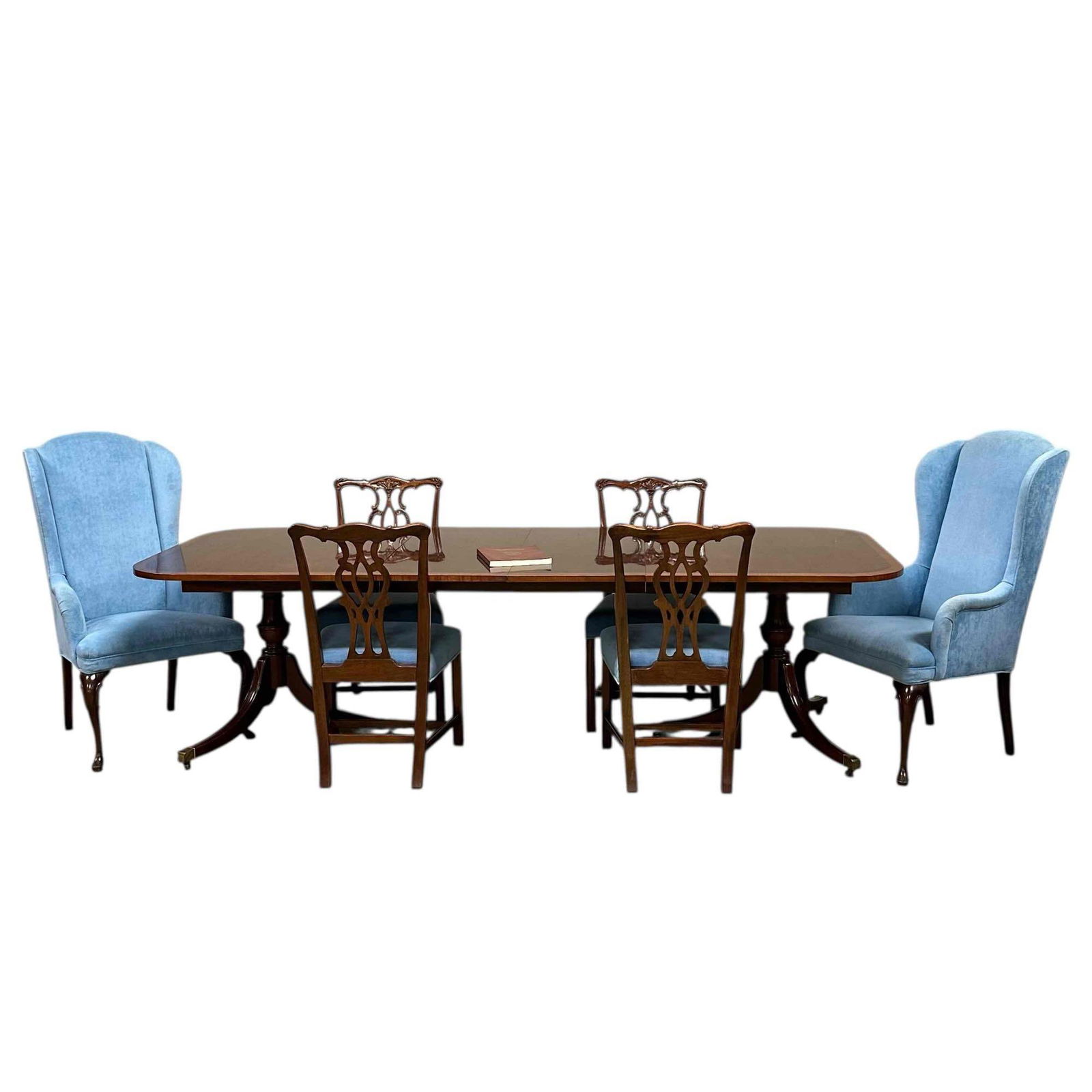 Colonial Williamsburg Mahogany Dining Set (1 of 20)