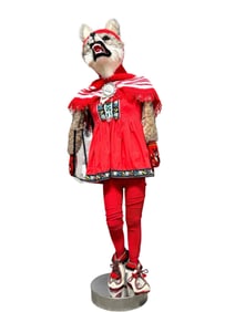 Unusual and Fun MAX FLESHMAN Wolf Masterpiece
