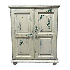 Country Pine Painted Cupboard