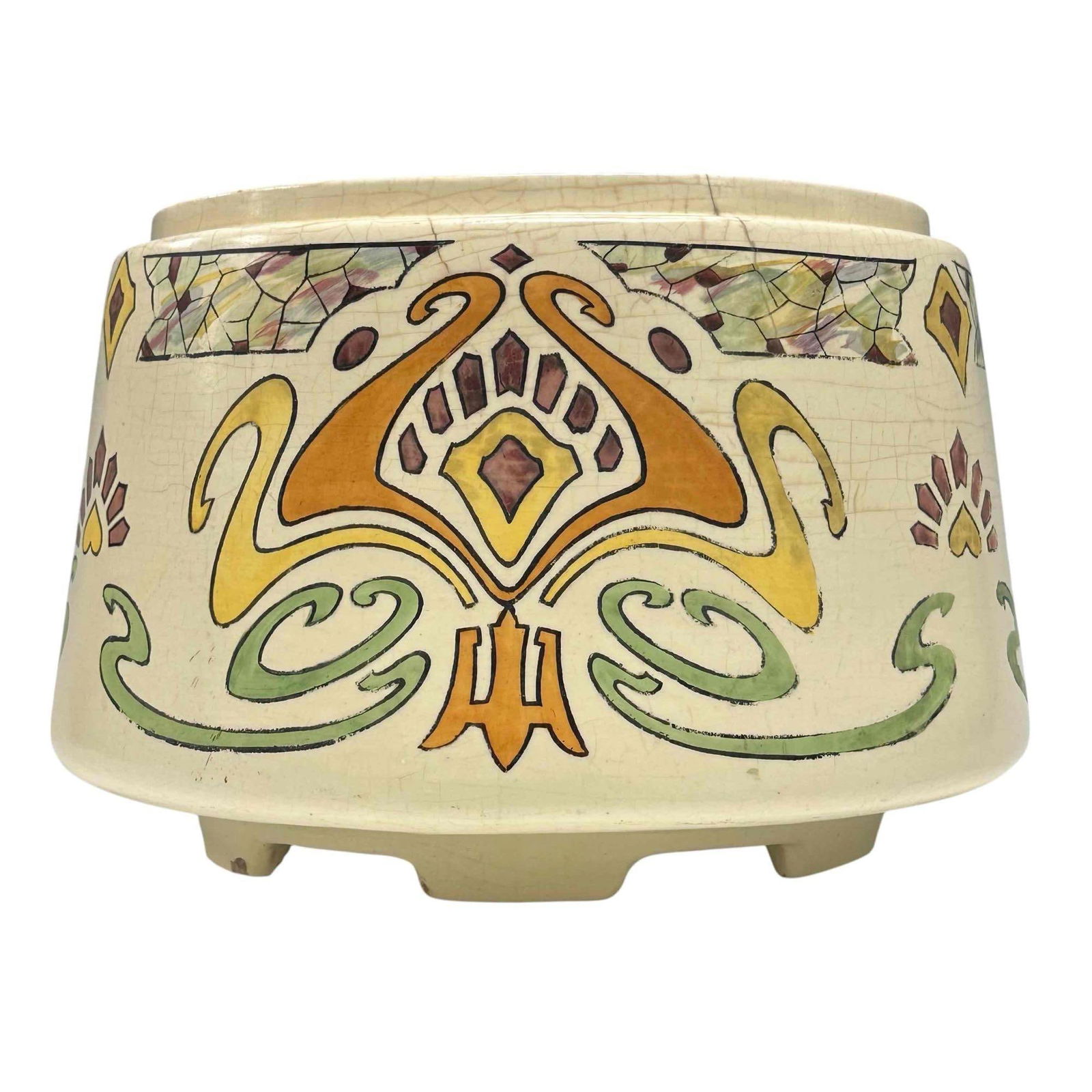 Roseville Pottery Persian Jardiniere Ca. 1916 (1 of 14)